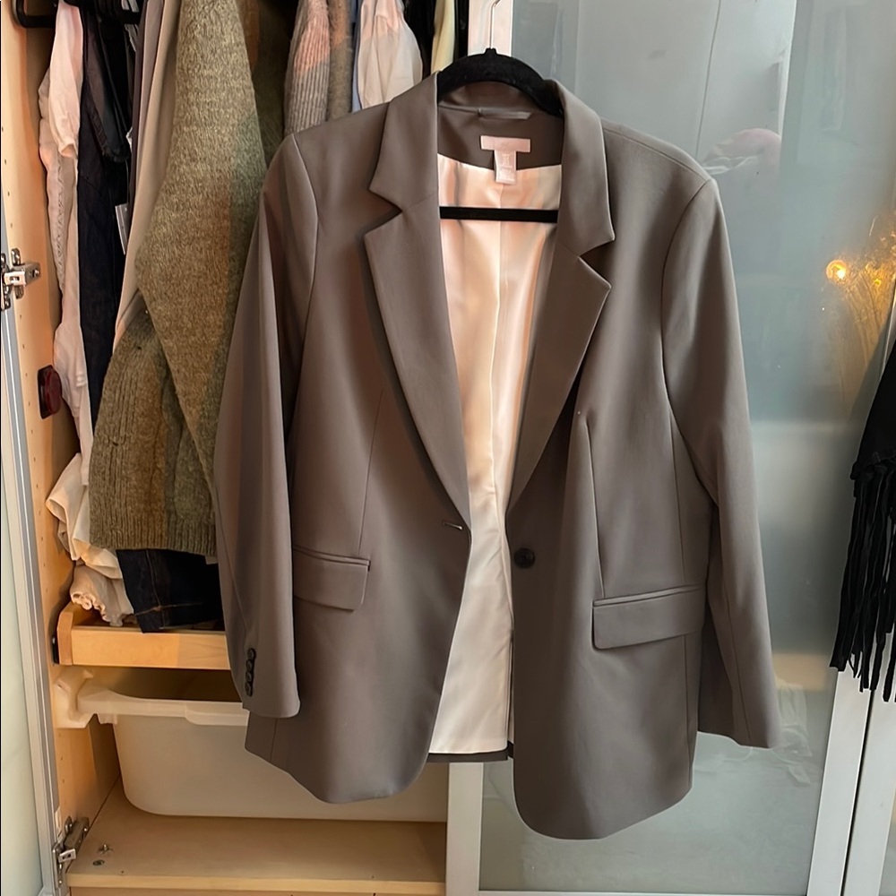 H&M Professional Blazer with Notched Lapels